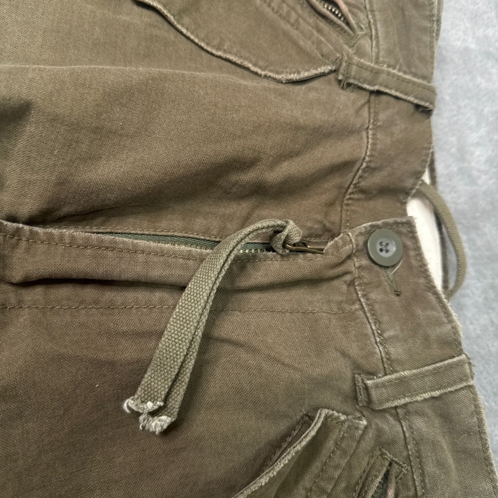 Cremiux Cargo Pants Men 33x32 Olive Green Military Tactical Fatigue Paratrooper - Picture 9 of 16